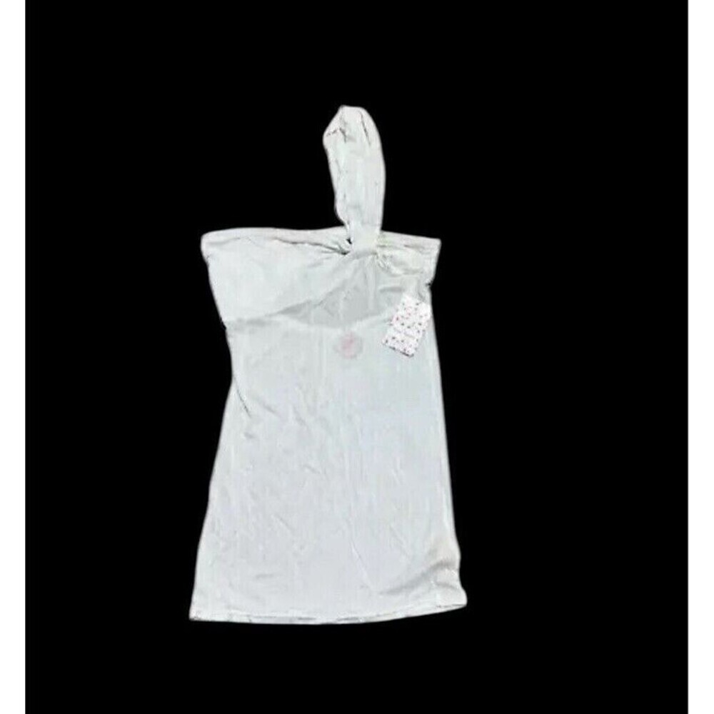 NEW Free People Womens One Shoulder Short Slip‎ Dress Medium White Pullover
